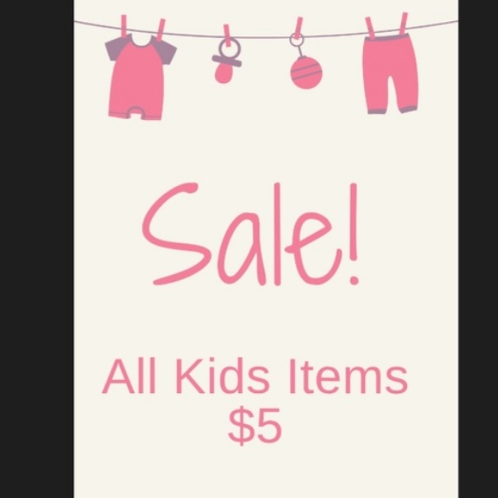 🌟⚡Kids items under 5⚡🌟